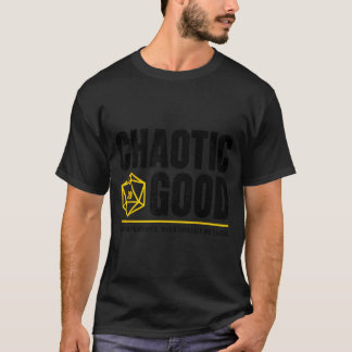 Camiseta Caótico Bom Bons Propósitos Ods Questionáveis