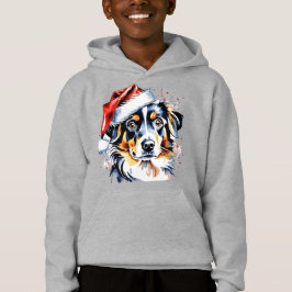 Camiseta Cãozinho bonitinho de Natal