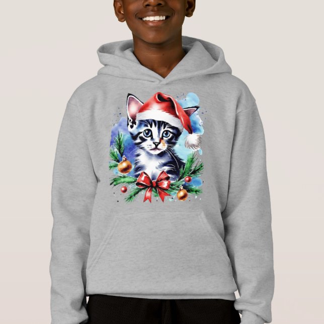 Camiseta Cãozinho bonitinho de Natal (Frente)