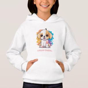Camiseta Cãozinho com manchas coloridas