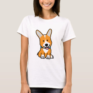 Camiseta Cãozinho Corgi Corgis - Cãozinho feliz Pembroke We