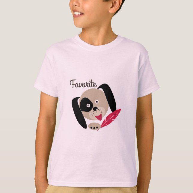 Camiseta Cãozinho favorito (Frente)