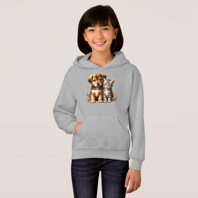 Camiseta Cãozinho/gatinho (Frente Completa)