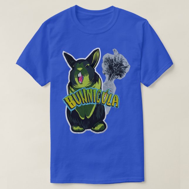 Camiseta Capa Bunnicula Baseball (Frente do Design)