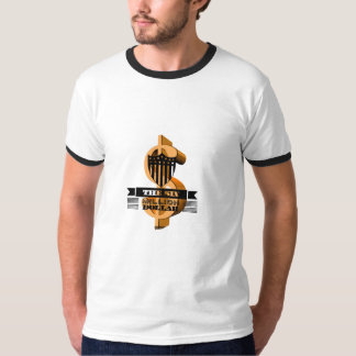 Camiseta Capa curta de homem de seis milhões de dólares dos