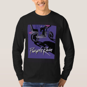 Camiseta Capa da Moto WB100 Purple Rain Prince Álbum Sk