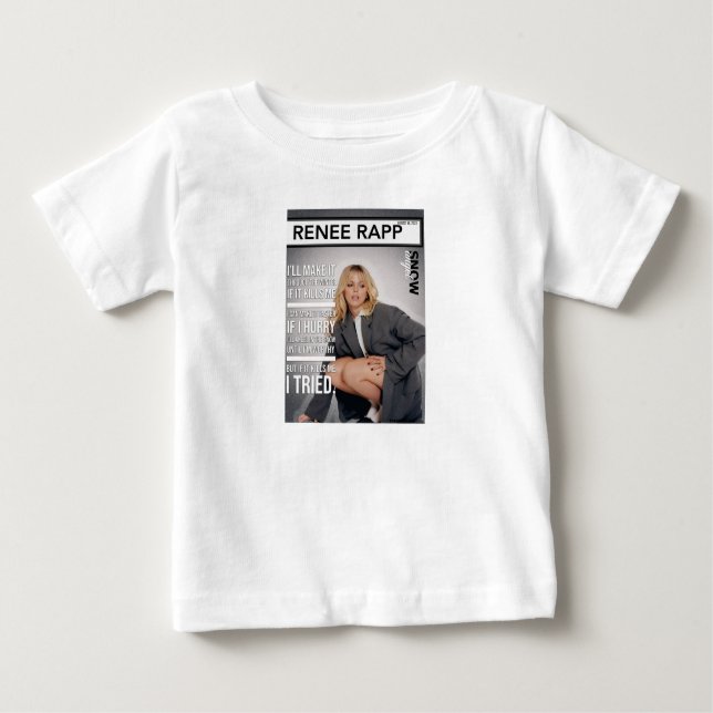 Camiseta Capa da Revista Renee Rapp Snow Angel (Frente)