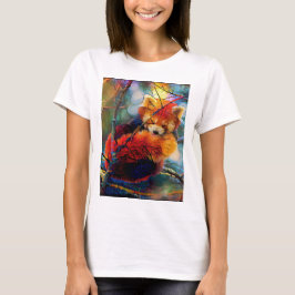 Camiseta Capa de ¾ Autuminal Red Panda Baseball