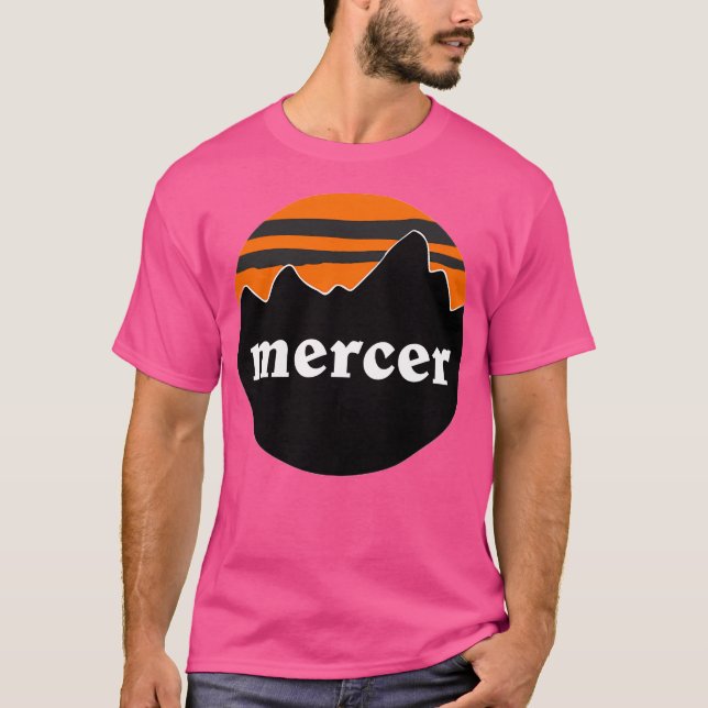 Camiseta Capa de Baseball das Montanhas Mercer (Frente)