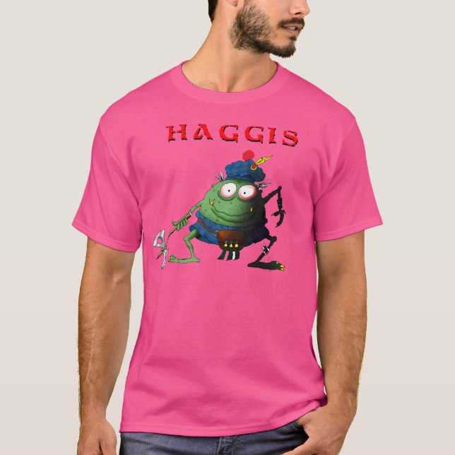 Camiseta Capa de baseball Haggis (Frente)