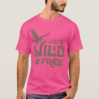 Camiseta Capa De Baseball Selvagem E Livre