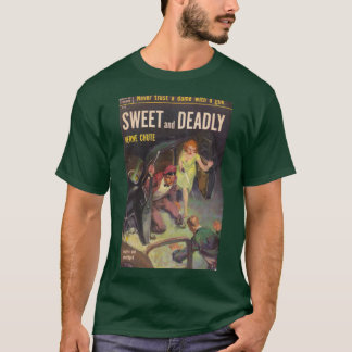 Camiseta Capa de Brochura de Detetive Hardboiled Vintage 18