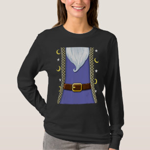 Camiseta Capa de Feiticeiro para Crianças Fantasia de Hallo