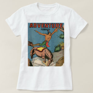 Camiseta Capa de história clássica retrô vintage