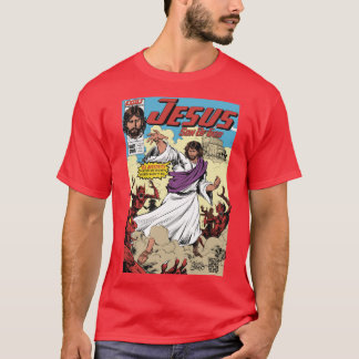 Camiseta Capa de história em quadrinhos de Jesus Filho de D