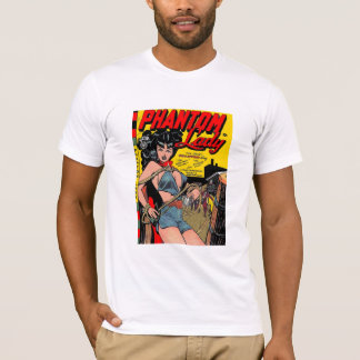 Camiseta Capa de Quadrinho Antigo Dama Fantasma