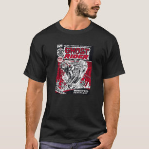 Camiseta Capa de Quadrinho do Marvel Ghost Rider Impressão