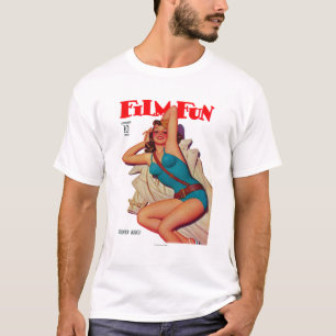 Camiseta Capa de revista 9 do divertimento do filme