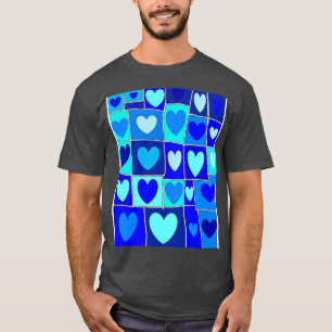 Camiseta Capa de telefone 1 do Blue Hearts