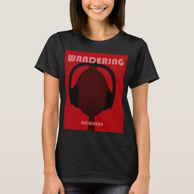 Camiseta Capa do Álbum Red Wandering (Frente)