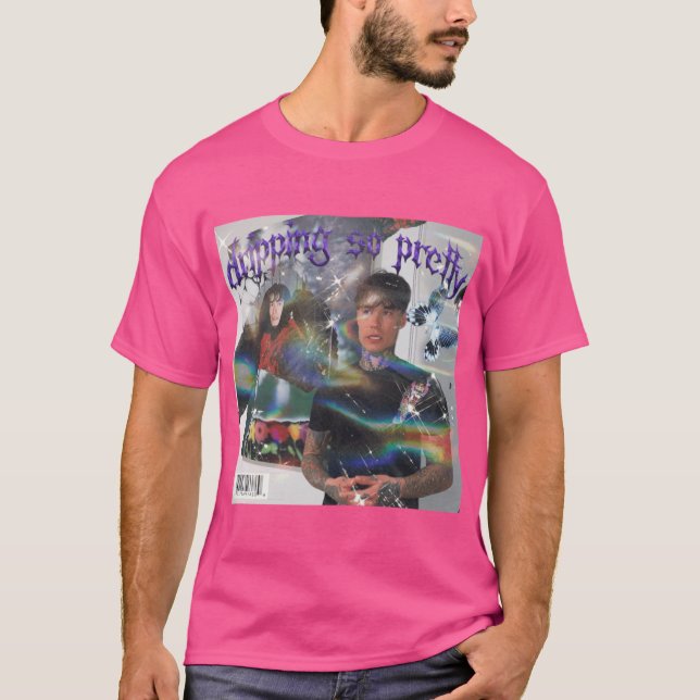 Camiseta Capa do amigo Drippin so Pretty (Frente)