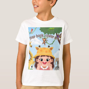Camiseta Capa do Livro Lançamento de Livro do Autor Promo