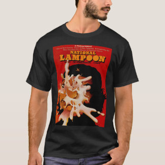 Camiseta Capa do National Lampoon Is Nothing Sacred do garo