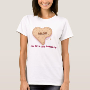 Camiseta Capa longa Bolacha (senhora)