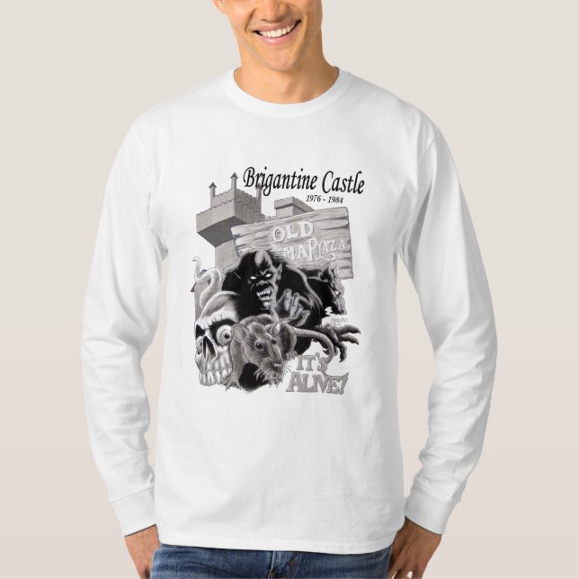 Camiseta Capa longa da prisão militar (Frente)