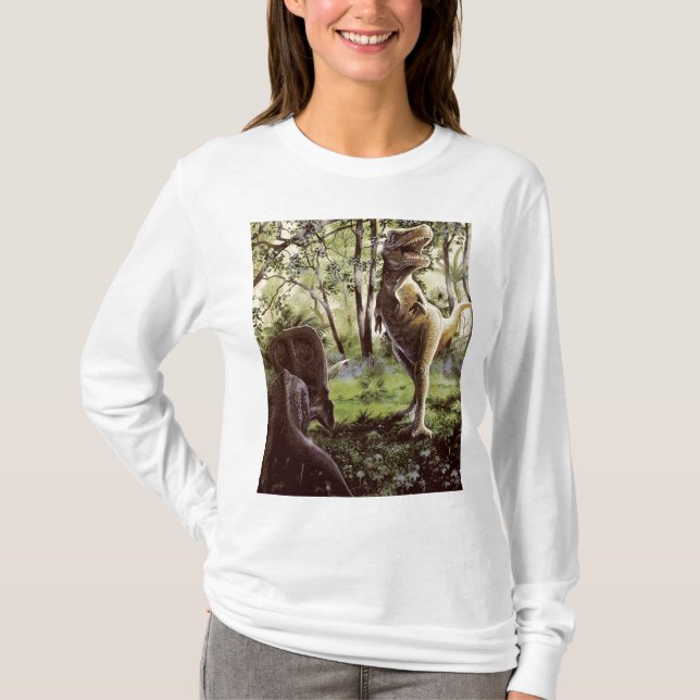 Camiseta Capa longa das senhoras (Frente)