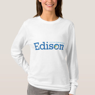 Camiseta Capa longa das senhoras de Edison (luz)