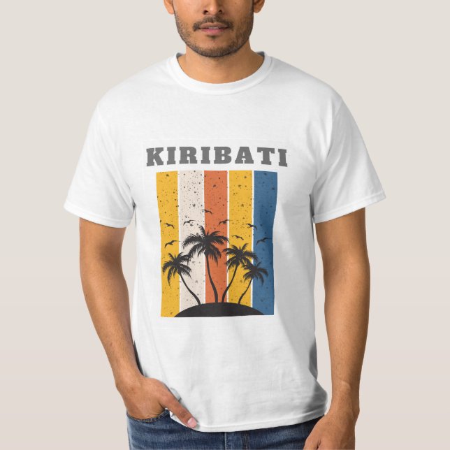 Camiseta Capa longa de homens quiribatianos (Frente)