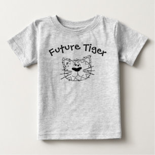 Camiseta Capa longa do tigre futuro (selecione seu tamanho)