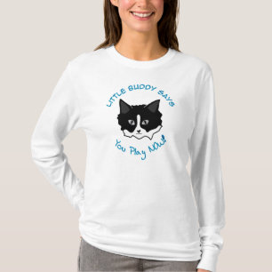 Camiseta Capa longa Hoody do amigo pequeno