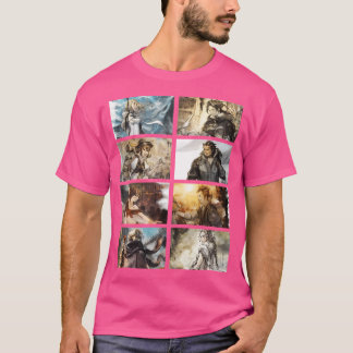Camiseta Capa Octopath Traveler Baseball