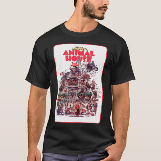Camiseta Capa retrô da Casa dos Animais da National Lampoon
