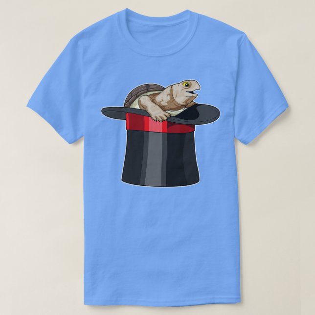 Camiseta Capa Superior do Turtle Wizard (Frente do Design)