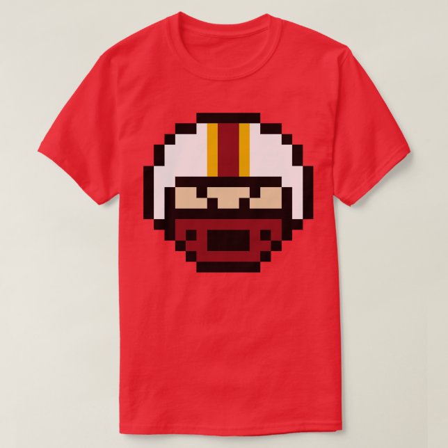 Camiseta Capacete de 8 bits Monroe TShirt (Frente do Design)