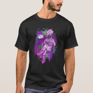 Camiseta Capacete de astronauta Enfermeira Hospital Ônibus 