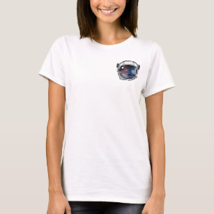 Camiseta Capacete de Astronauta Espacial