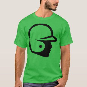 Camiseta Capacete de Bateria de Baseball