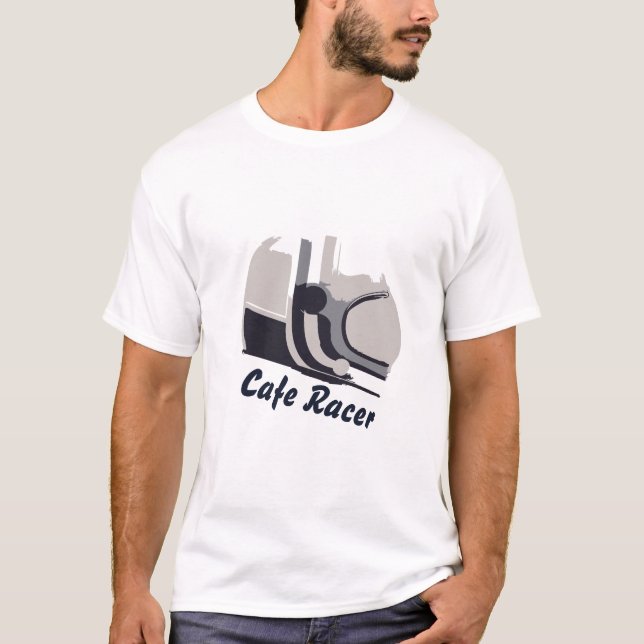 Camiseta Capacete de Caferacer (Frente)