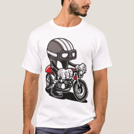 Camiseta Capacete de Caferacer