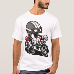 Camiseta Capacete de Caferacer