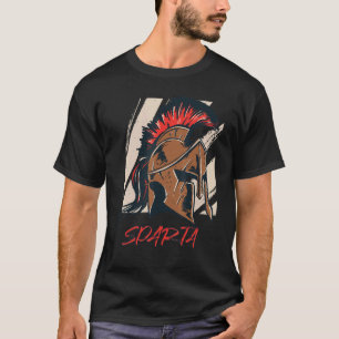 Camiseta Capacete de Esparta Gladiador Espartanos Guerreiro
