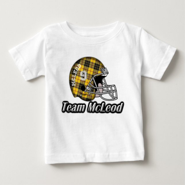 Camiseta Capacete de Futebol da Equipe Clan McLeod MacLeod  (Frente)