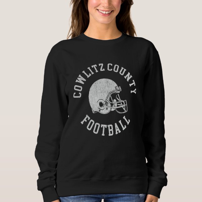 Camiseta Capacete de Futebol do condado de Cowlitz (Frente)