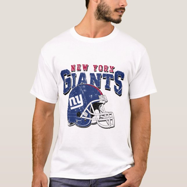 Camiseta Capacete de Futebol dos Giants de Nova Iorque (Frente)