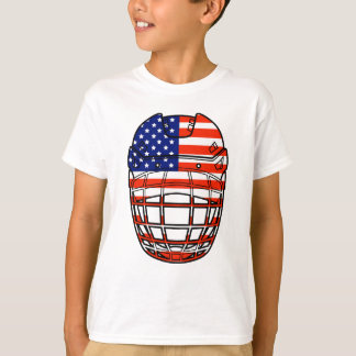 Camiseta Capacete de Hóquei no Gelo - EUA