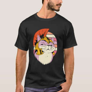 Camiseta Capacete de Soldado Romano Gato Fantasia Um Kit de